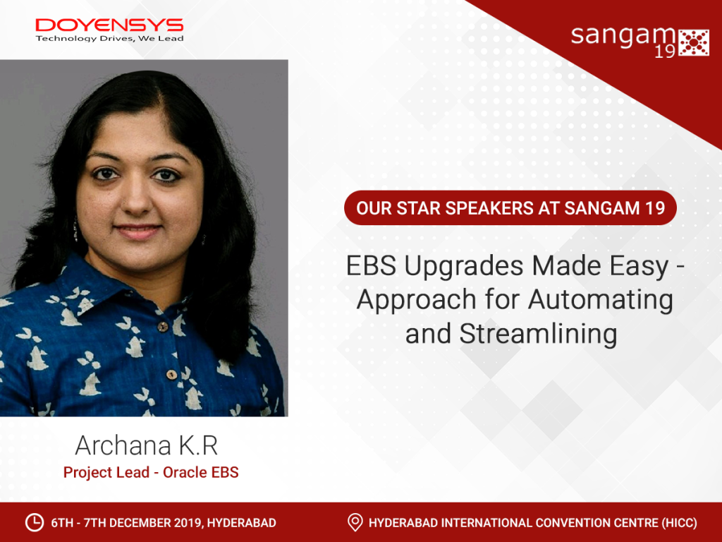 archana kr doyensys sangam 19