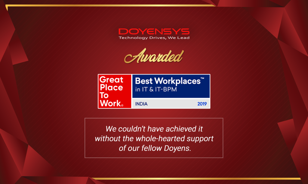 doyensys-best-workplace-award